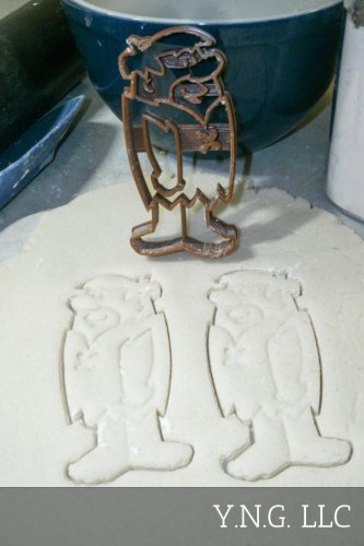 BARNEY RUBBLE FRED'S NEIGHBOR FLINTSTONES CHARACTER KID COOKIE CUTTER USA PR2258