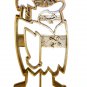 BARNEY RUBBLE FRED'S NEIGHBOR FLINTSTONES CHARACTER KID COOKIE CUTTER USA PR2258