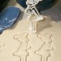 WILMA FLINTSTONE WEARING PEARL NECKLACE KIDS CARTOON COOKIE CUTTER USA PR2256