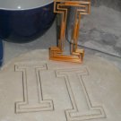 UNIVERSITY OF ILLINOIS FIGHTING ILLINI I LOGO NCAA DI COOKIE CUTTER USA PR2254