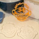 ERNIE FACE SESAME STREET MUPPET CHARACTER LOVES RUBBER COOKIE CUTTER USA PR2251