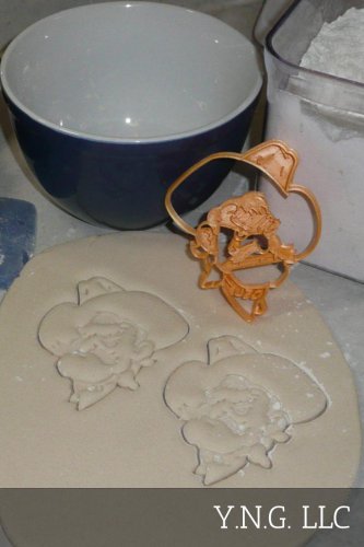 PISTOL PETE OSU OKLAHOMA STATE UNIVERSITY COWBOYS LOGO COOKIE CUTTER USA PR2222