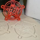 OKLAHOMA STATE COWBOYS SHERIFF STAR LOGO NCAA D1 FOOTBALL COOKIE CUTTER PR2221