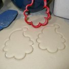 SANTA CLAUS SAINT NICHOLAS FACE WITH HAT OUTLINE CHRIST COOKIE CUTTER USA PR2204