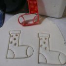 Christmas Sock Novelty Festive Stocking Cookie Cutter USA PR2203