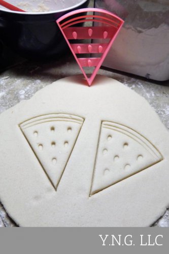 WATERMELON SLICE FRUIT VITAMIN C HEALTHY SUMMER FOOD COOKIE CUTTER USA PR2179