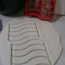 Bacon Strips Fried Pork Breakfast Sandwich Food Cookie Cutter USA PR2175