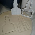 Church Outline and Stamp Embosser 2 Piece Cookie Cutter USA PR2170