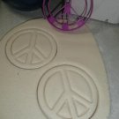 Peace Sign Symbol 1960s 1970s Retro Hippie Cookie Cutter USA PR2165