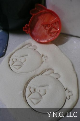 Angry Bird Puzzle Video Game Movie Cartoon Character Cookie Cutter USA PR2162