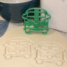 VW VAN BUS MICROBUS FRONT VIEW 1950S VINTAGE VEHICLE COOKIE CUTTER USA PR2161