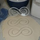 INFINITY SYMBOL NEVER ENDING FOREVER ON AND ON SIDEWAYS COOKIE CUTTER USA PR2157