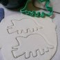 Styracosaurus Dinosaur Outline Dino Spiked Lizard Cookie Cutter USA PR2132
