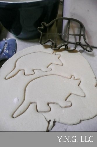 Armadillo Outline Little Armoured One Mammal Animal Cookie Cutter USA PR2139