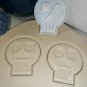 Skull With Detail Square And Round Eyes Triangle Nose Cookie Cutter USA PR2140