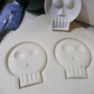 Skull Detailed Round Eyes Triangle Nose Day Of The Dead Cookie Cutter USA PR2141