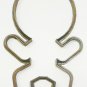 Big Inflated Head Gingerbread Man Outline Christmas Cookie Cutter USA PR2151