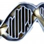 DNA HERIDITARY MATERIAL GENES CELL MOLECULE TWO CHAINS COOKIE CUTTER USA PR2146