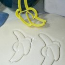 HALF PEELED BANANA FRUIT HEALTHY FOOD PLANTAIN MONKEY COOKIE CUTTER USA PR2106