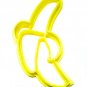 HALF PEELED BANANA FRUIT HEALTHY FOOD PLANTAIN MONKEY COOKIE CUTTER USA PR2106