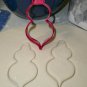 FANCY HANGING CHRISTMAS HOLIDAY ORNAMENT BAKING TOOL COOKIE CUTTER USA PR2087