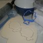 Hermey Boy Elf Face Outline Rudolph Christmas Cartoon Cookie Cutter USA PR3052