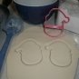 Santa Face Outline Rudolph Christmas Cartoon Cookie Cutter USA PR3051