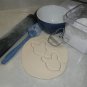 Rudolph the Reindeer Face Outline Christmas Cartoon Cookie Cutter USA PR3049