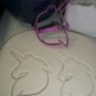 Unicorn Face Head Outline Magical Animal Cookie Cutter USA PR2043