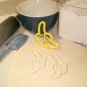 HALF PEELED BANANA FRUIT HEALTHY FOOD PLANTAIN MONKEY COOKIE CUTTER USA PR2106