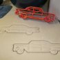 CHEVY CHEVROLET BEL AIR STYLE COUPE 1950S VINTAGE COOKIE CUTTER USA PR2107
