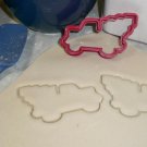 CLASSIC PICKUP TRUCK EVERGREEN IN BED CHRISTMAS TREE COOKIE CUTTER USA PR2033