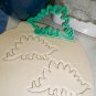 STEGOSAURUS DINOSAUR OUTLINE DINO SPIKED PLATED LIZARD COOKIE CUTTER USA PR2131
