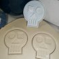 Skull With Detail Square And Round Eyes Triangle Nose Cookie Cutter USA PR2140
