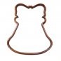 CHRISTMAS BELL OUTLINE BRASS BRONZE BELLS CHURCH MASS COOKIE CUTTER USA PR2023