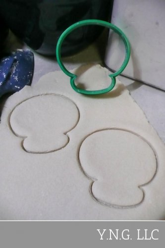 Alien Head Outline Little Green Men Space Creature Cookie Cutter USA PR2018