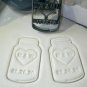 MASON JAR PERSONALIZED WITH HEART INITIALS DATE WEDDING COOKIE CUTTER USA PR2017