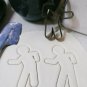 Little Teapot Tea Pot Pose Gingerbread Man Christmas Cookie Cutter USA PR2154