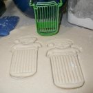 OSCAR THE GROUCH SESAME STREET MUPPET LIVES IN TRASH COOKIE CUTTER USA PR2013