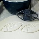 PHILADELPHIA EAGLES NFL LOGO TEAM NAME IN FOOTBALL COOKIE CUTTER USA PR2011
