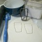 TRAVEL COFFEE MUG TO GO LATTE TUMBLER CUP COOKIE CUTTER MADE IN USA PR2186