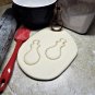 TURKEY LEG DRUMSTICK THANKSGIVING FEAST HOLIDAY CHICKEN COOKIE CUTTER USA PR2191
