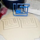 NEW YORK GIANTS NFL FOOTBALL LOGO SPECIAL OCCASION COOKIE CUTTER USA PR952