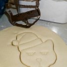 SANTA CAT KITTY WEARING HAT CHRISTMAS PET HOLIDAY SEASON COOKIE CUTTER USA PR938