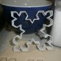 Snowflake Outline Koch Shape Winter Season Cookie Cutter USA PR2202