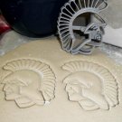 WEST CENTRAL HIGH SCHOOL TROJANS SPORTS ACADEMIC LOGO COOKIE CUTTER USA PR935