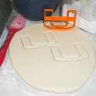 UNIVERSITY OF MIAMI HURRICANES FOOTBALL LOGO NCAA D1 COOKIE CUTTER USA PR926