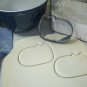 Cat Laying Down Cartoon Character Cookie Cutter Baking Tool Made In USA PR921