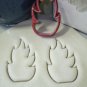 FIRE FLAMES CAMPFIRE FIREFIGHTER FIREMAN SAM BAKING COOKIE CUTTER USA PR913