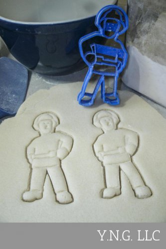 FIREMAN SAM ANIMATED KIDS SERIES TITLE HERO BBC SPECIAL COOKIE CUTTER USA PR908